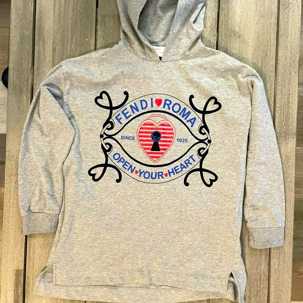 Fendi Girls Hoodie Dress